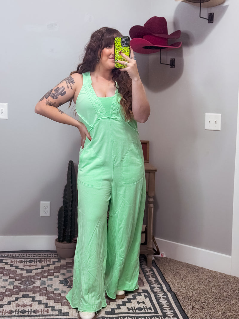 Mint Jumpsuit