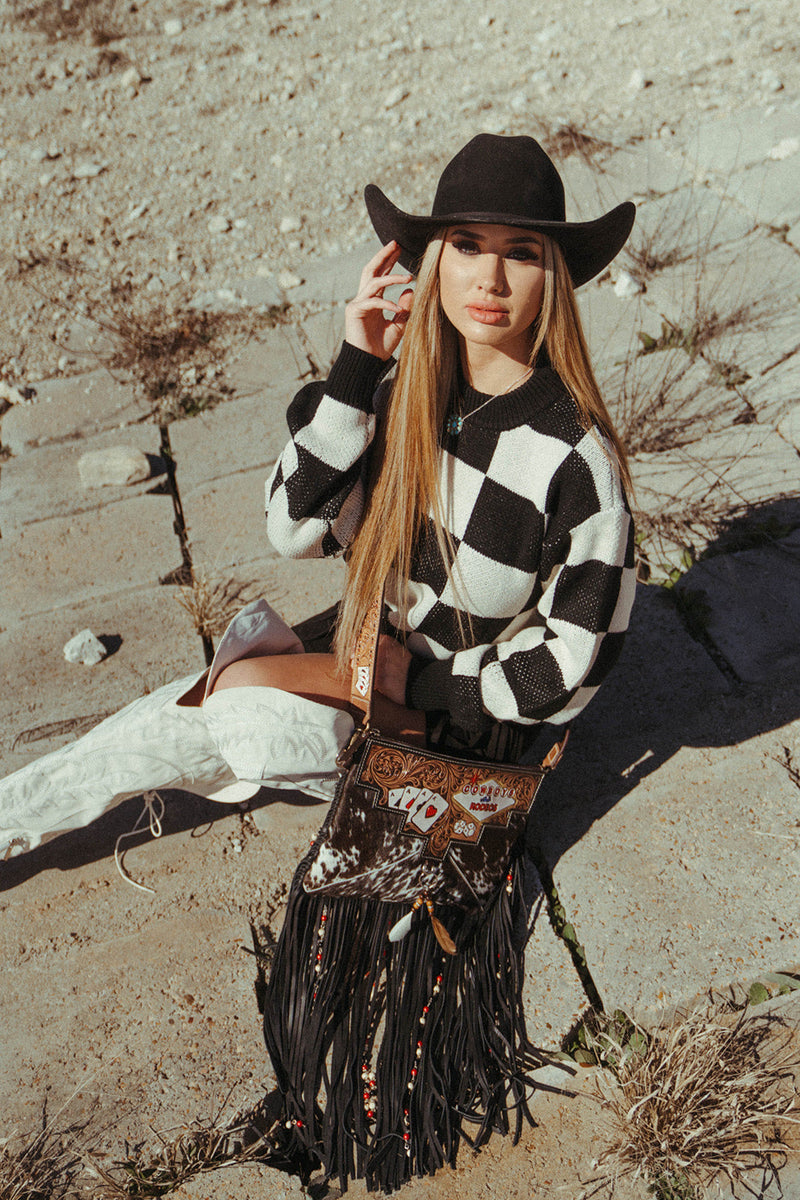 Cowboys and Rodeos Purse a Haute Southern Hyde by Beth Marie Exclusive