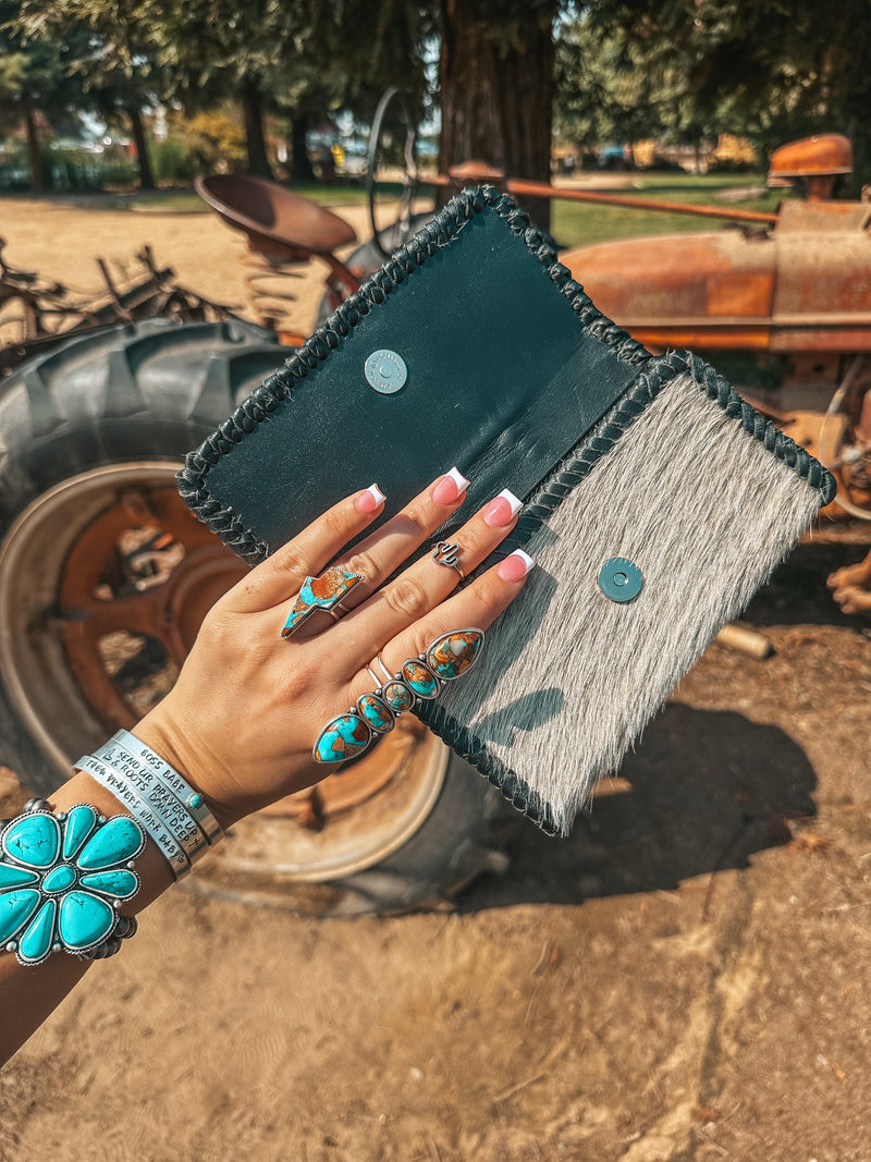 The Black Hazy Full Ryder Wallet a Haute Southern Hyde by Beth Marie Exclusive