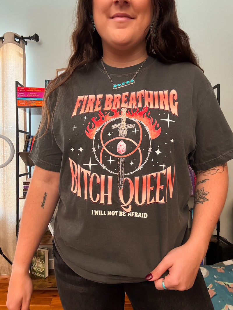 Fire-breathing B Queen Tee