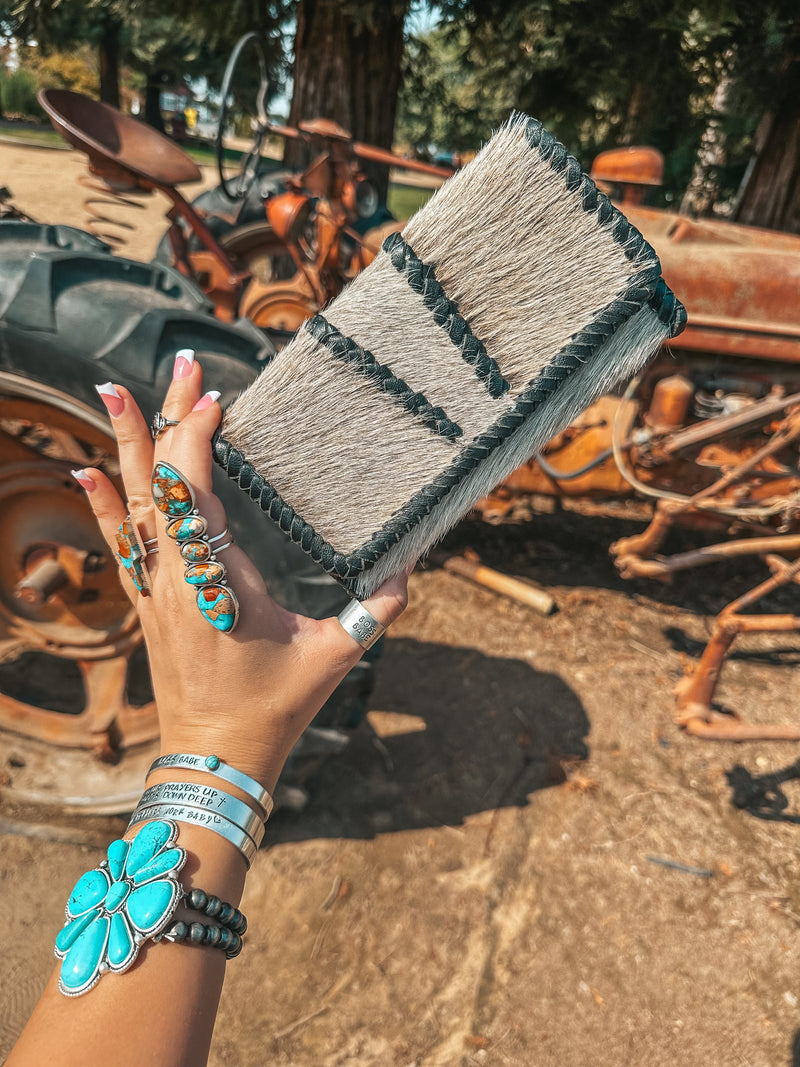 The Black Hazy Full Ryder Wallet a Haute Southern Hyde by Beth Marie Exclusive