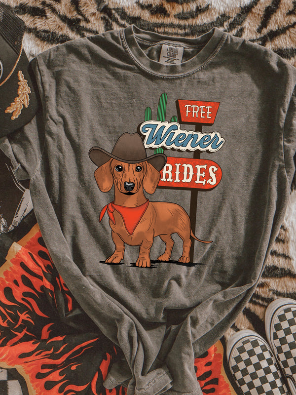 Weiner Rides Tee