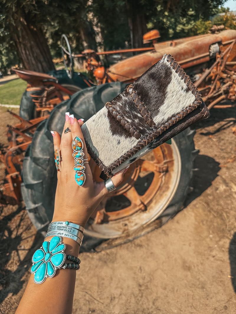 The Brown Full Ryder Wallet a Haute Southern Hyde by Beth Marie Exclusive