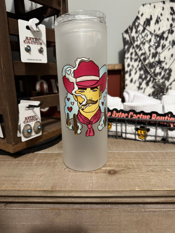 Valentine Cowboy Tumbler