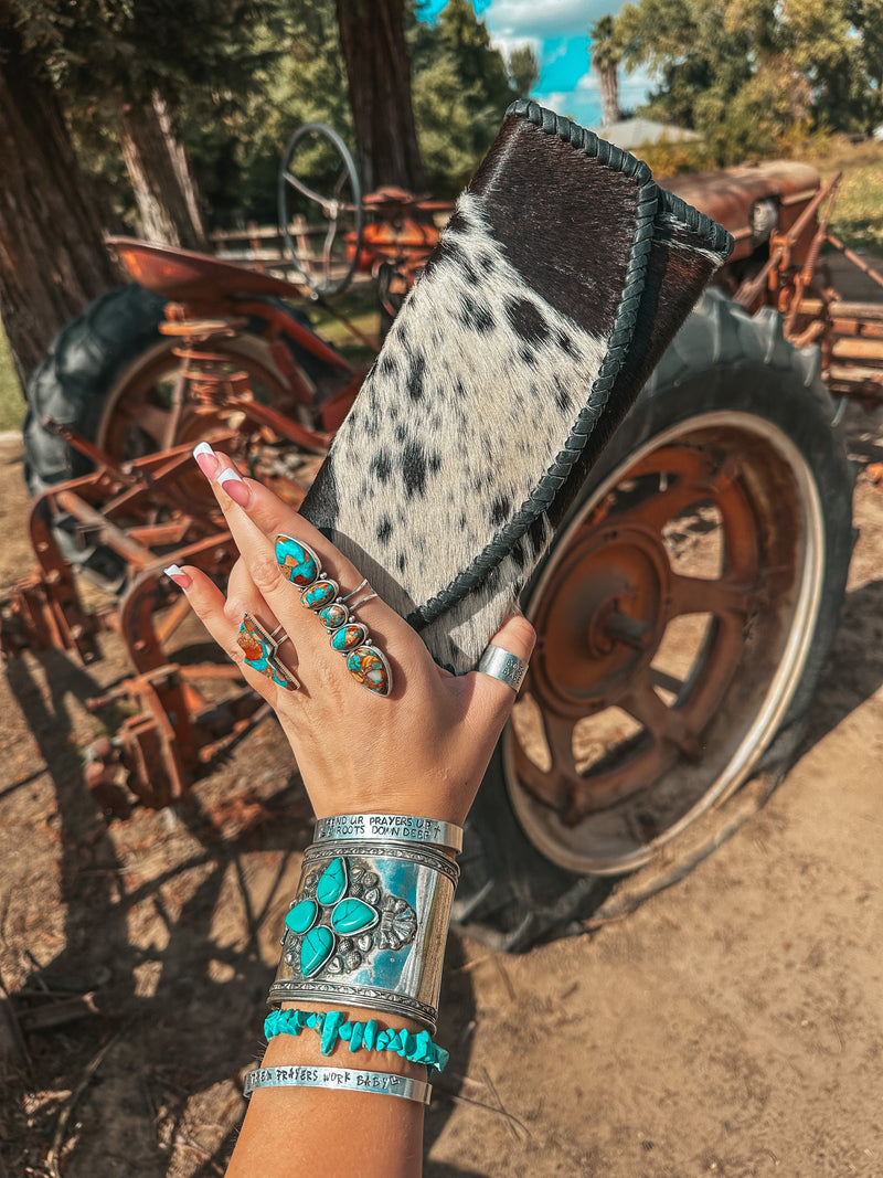 The Elva Wallet (Black Leather) Wallet a Haute Southern Hyde by Beth Marie Exclusive