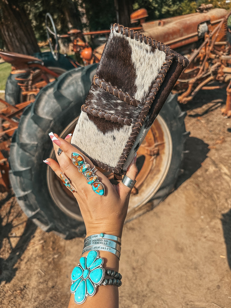 The Brown Full Ryder Wallet a Haute Southern Hyde by Beth Marie Exclusive
