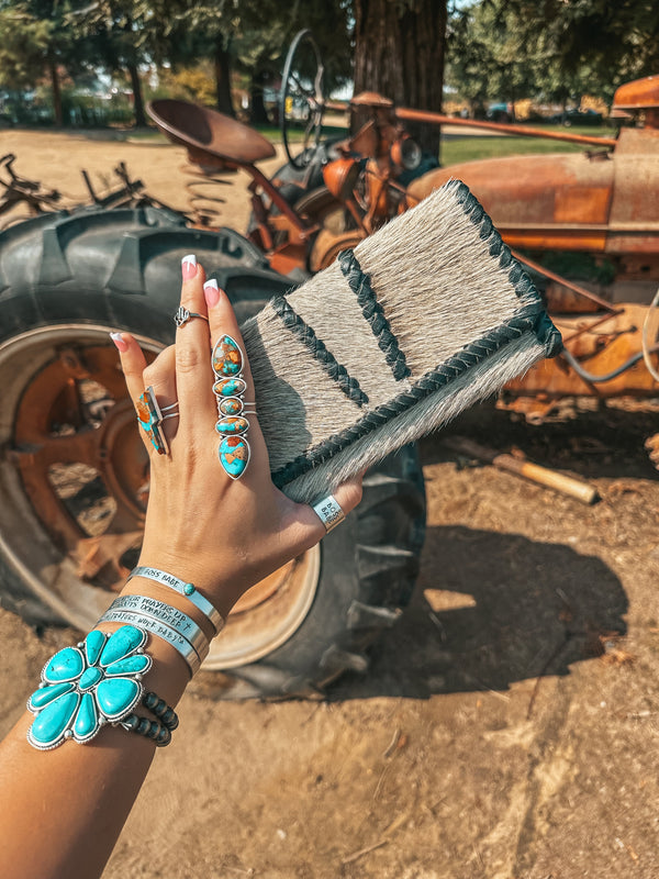 The Black Hazy Full Ryder Wallet a Haute Southern Hyde by Beth Marie Exclusive