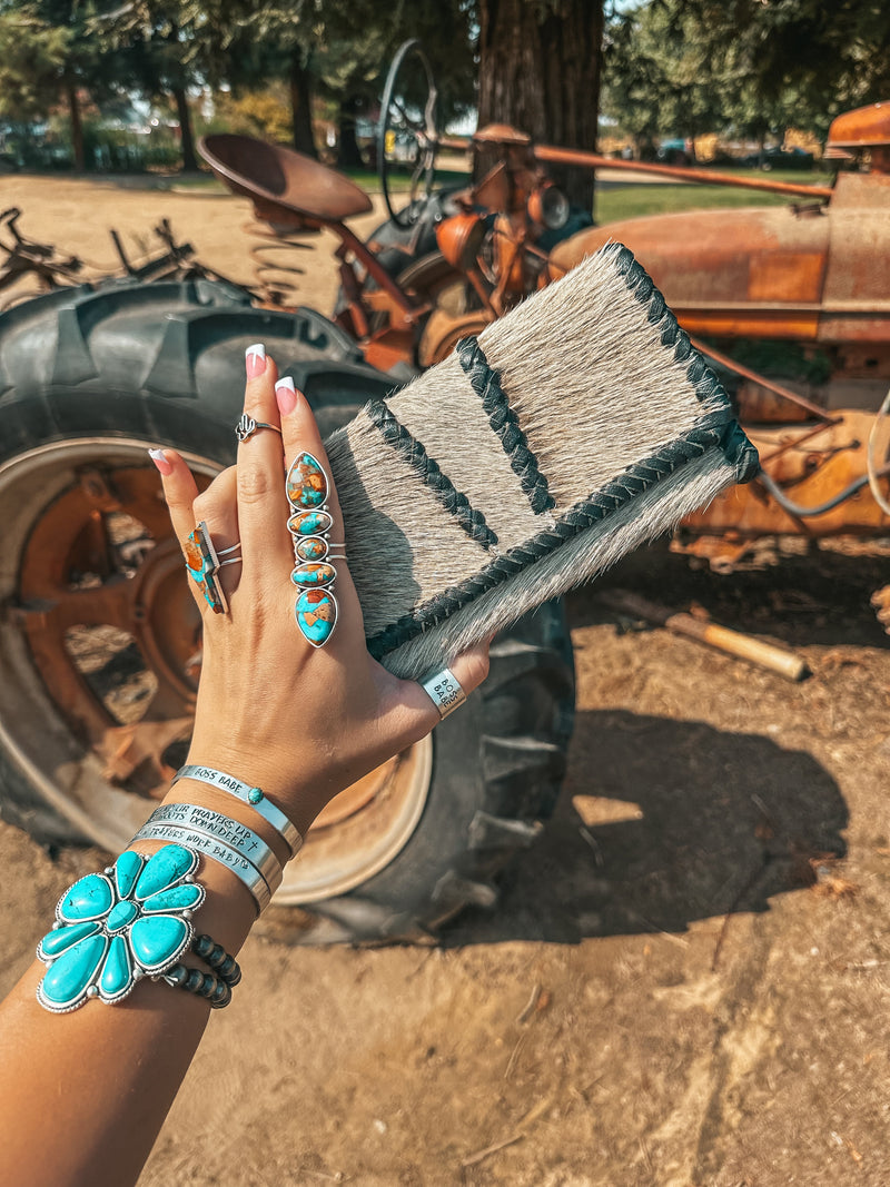 The Black Hazy Full Ryder Wallet a Haute Southern Hyde by Beth Marie Exclusive
