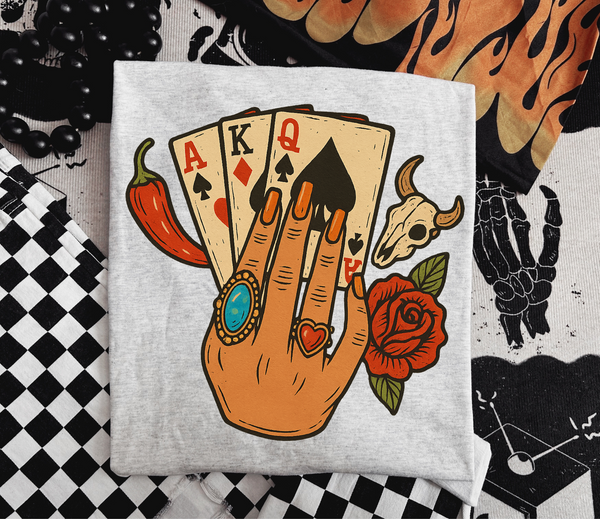Play Your Hand Graphic Tee