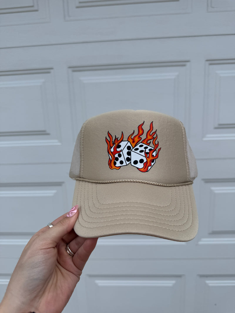 Roll the Dice Trucker Hat
