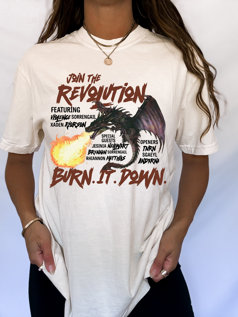 Burn It Down Tee