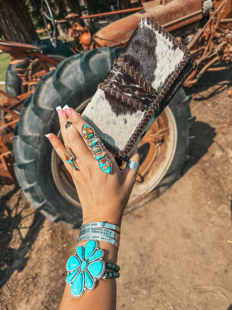 The Brown Full Ryder Wallet a Haute Southern Hyde by Beth Marie Exclusive