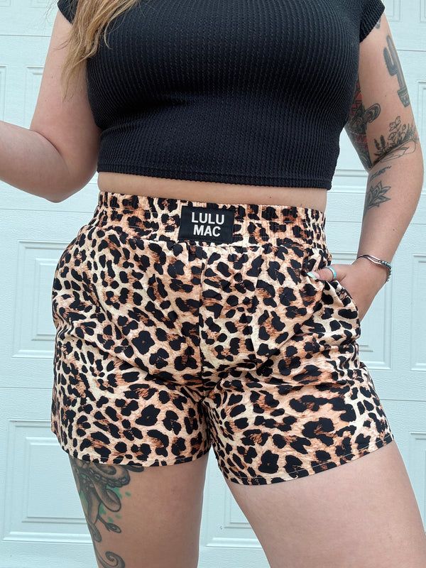 Leopard Boxer Shorts