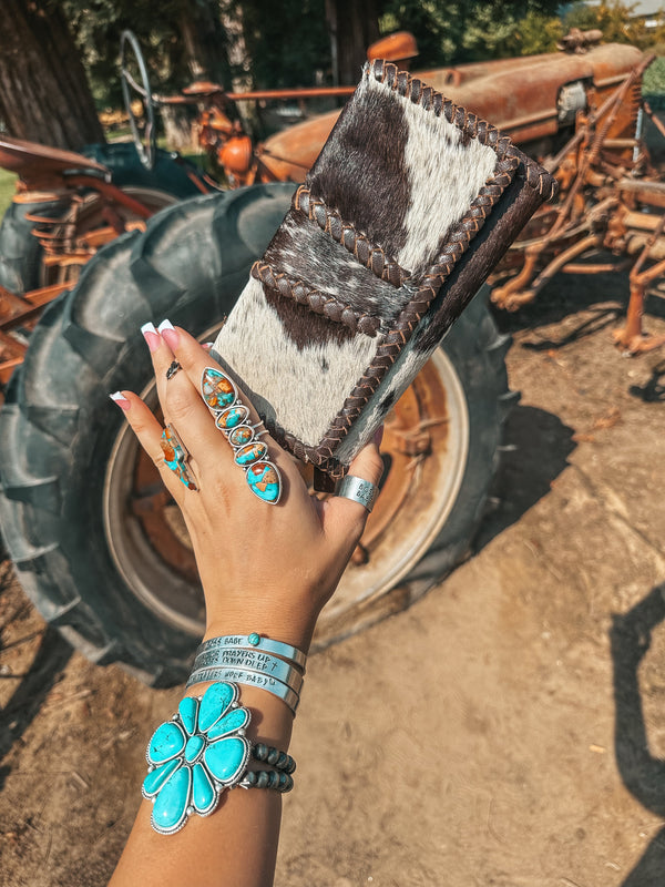 The Brown Full Ryder Wallet a Haute Southern Hyde by Beth Marie Exclusive