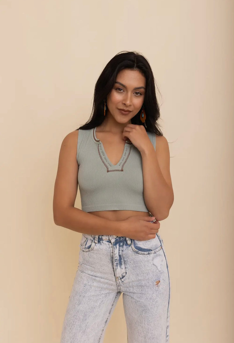 Seamless Crop Tank