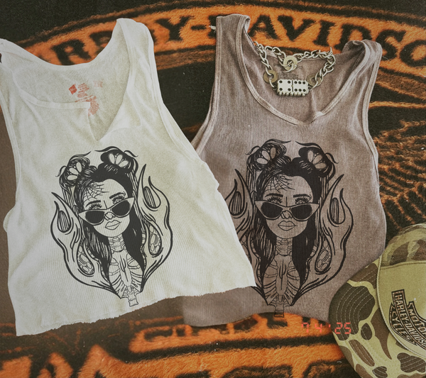 Til Death Vintage Inspired Tank