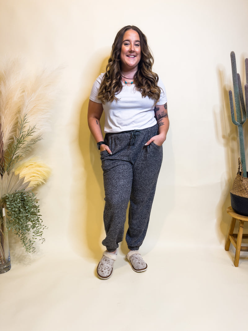 Hallie Ribbed Joggers