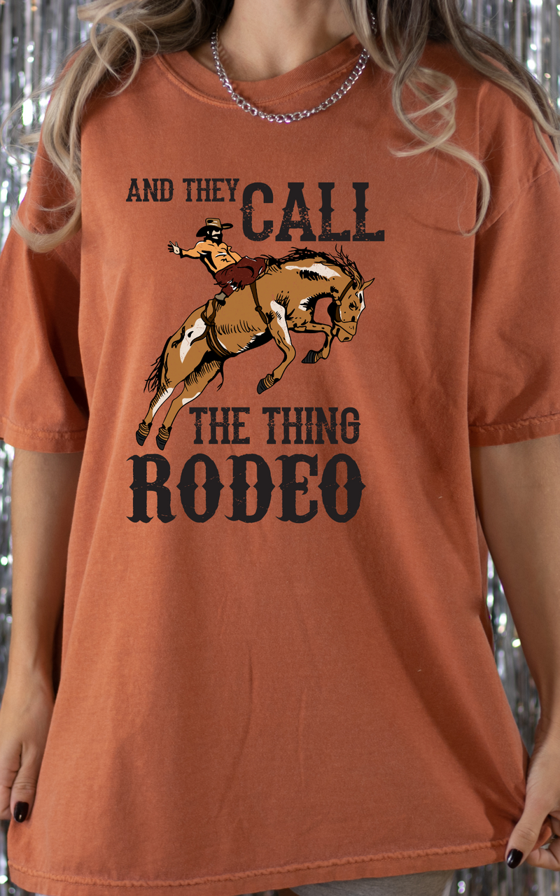 Call the Thing Rodeo Tee