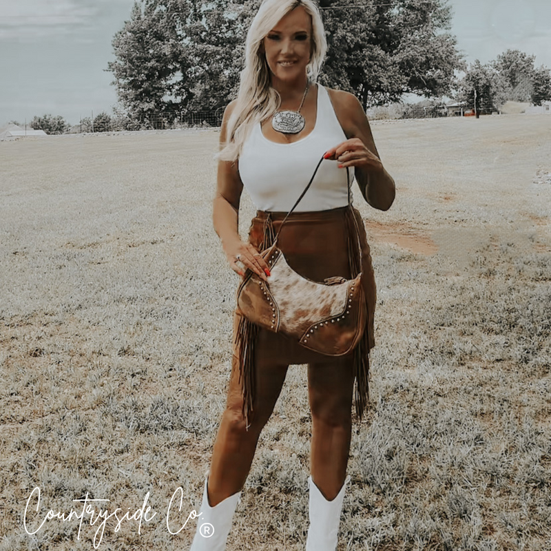 Rodeo Royalty Cowhide Purse by Countryside Co.