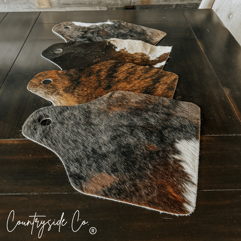 Cowhide Cowtag Placemats