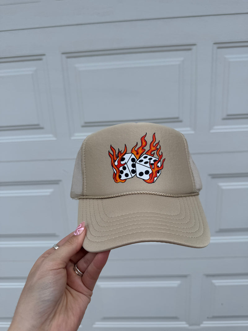 Roll the Dice Trucker Hat