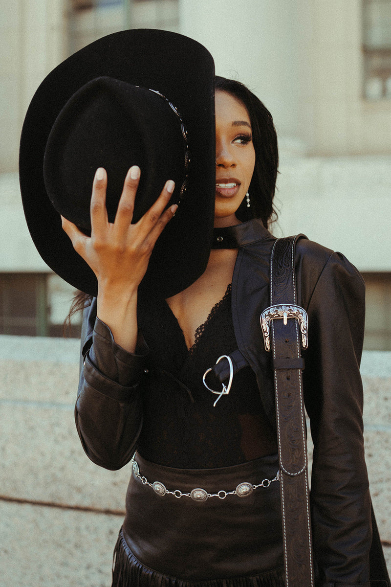 The Elva Purse (Black Version) a Haute Southern Hyde by Beth Marie Exclusive