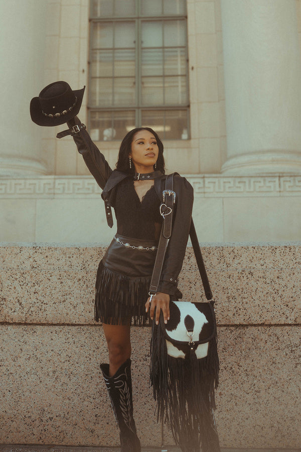 The Elva Purse (Black Version) a Haute Southern Hyde by Beth Marie Exclusive