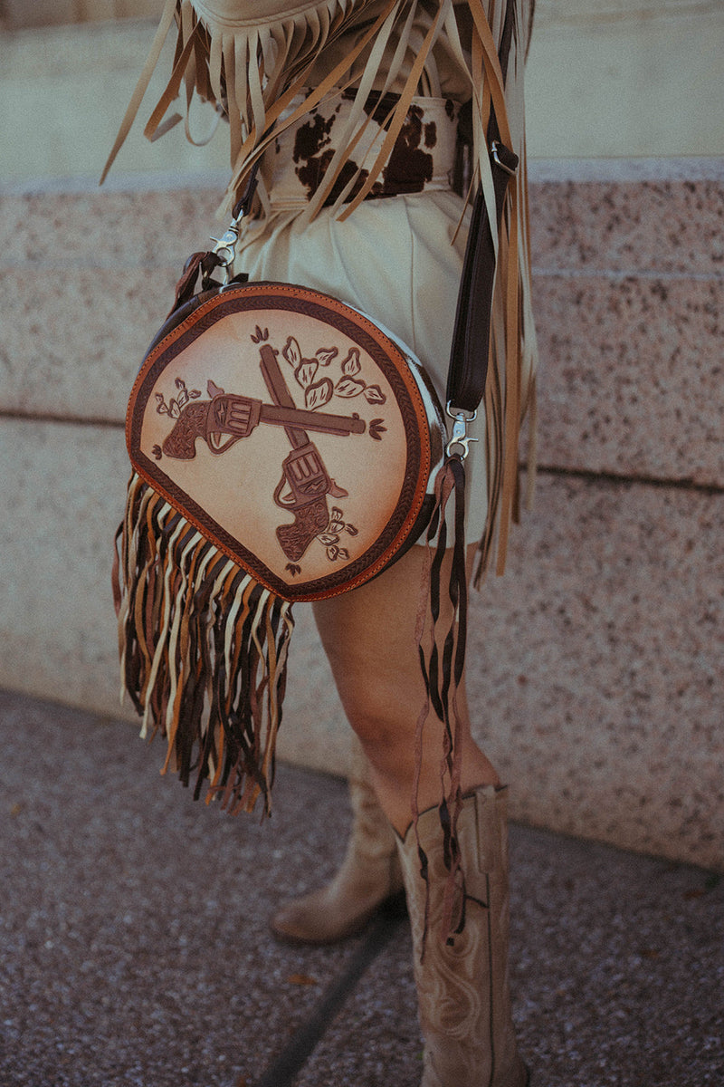 " The Smoking Gun Purse" a Haute Southern Hyde by Beth Marie Exclusive