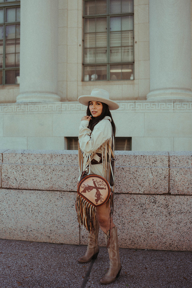 " The Smoking Gun Purse" a Haute Southern Hyde by Beth Marie Exclusive