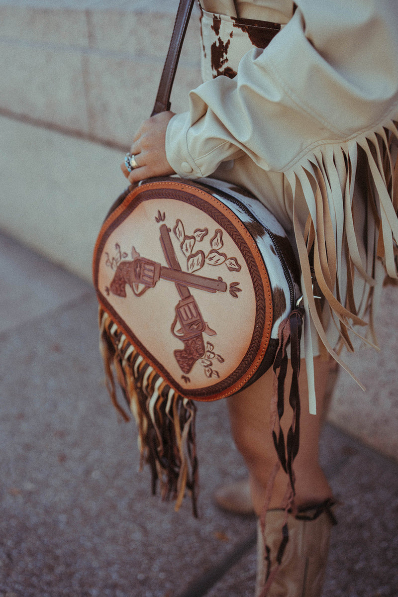 " The Smoking Gun Purse" a Haute Southern Hyde by Beth Marie Exclusive