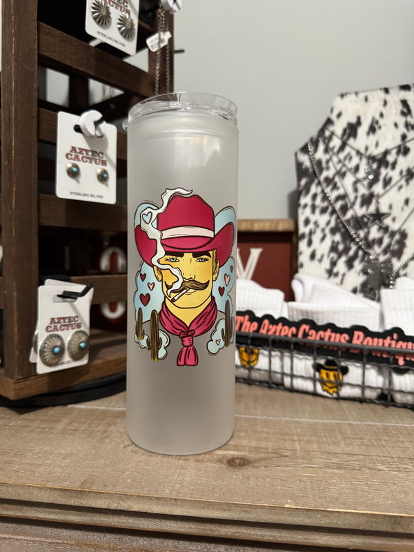 Valentine Cowboy Tumbler