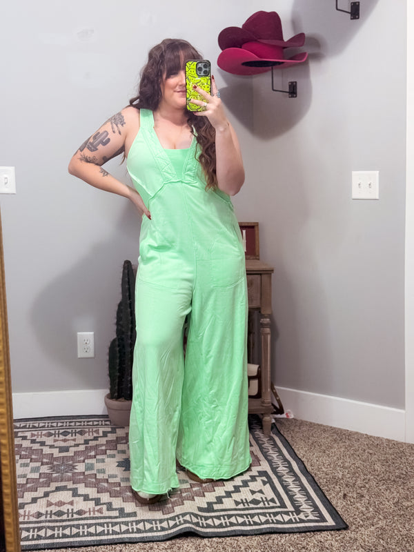 Mint Jumpsuit