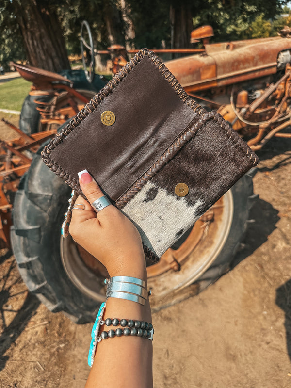 The Brown Full Ryder Wallet a Haute Southern Hyde by Beth Marie Exclusive
