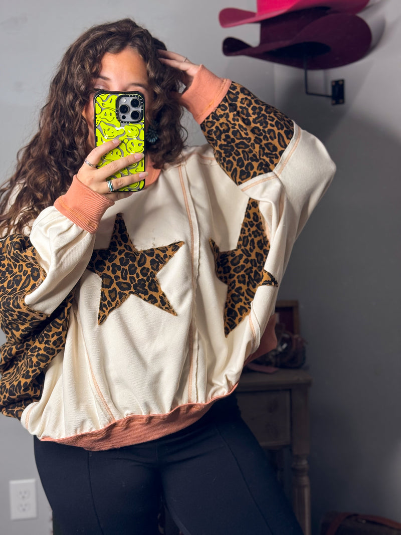 Star Patchwork Top
