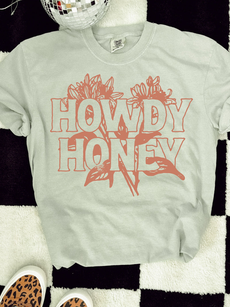 Flower Howdy Honey Tee