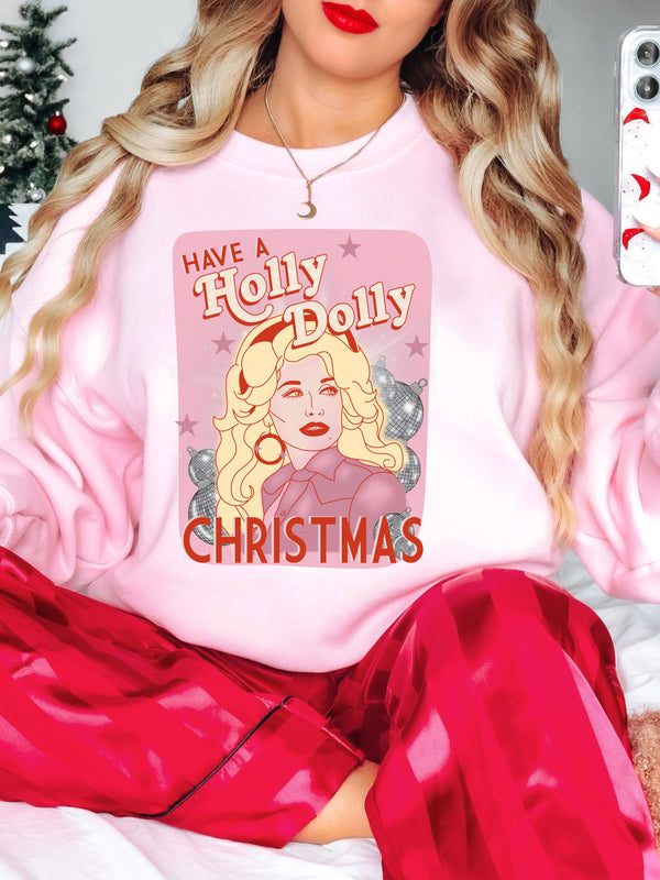 Dolly Christmas Crewneck