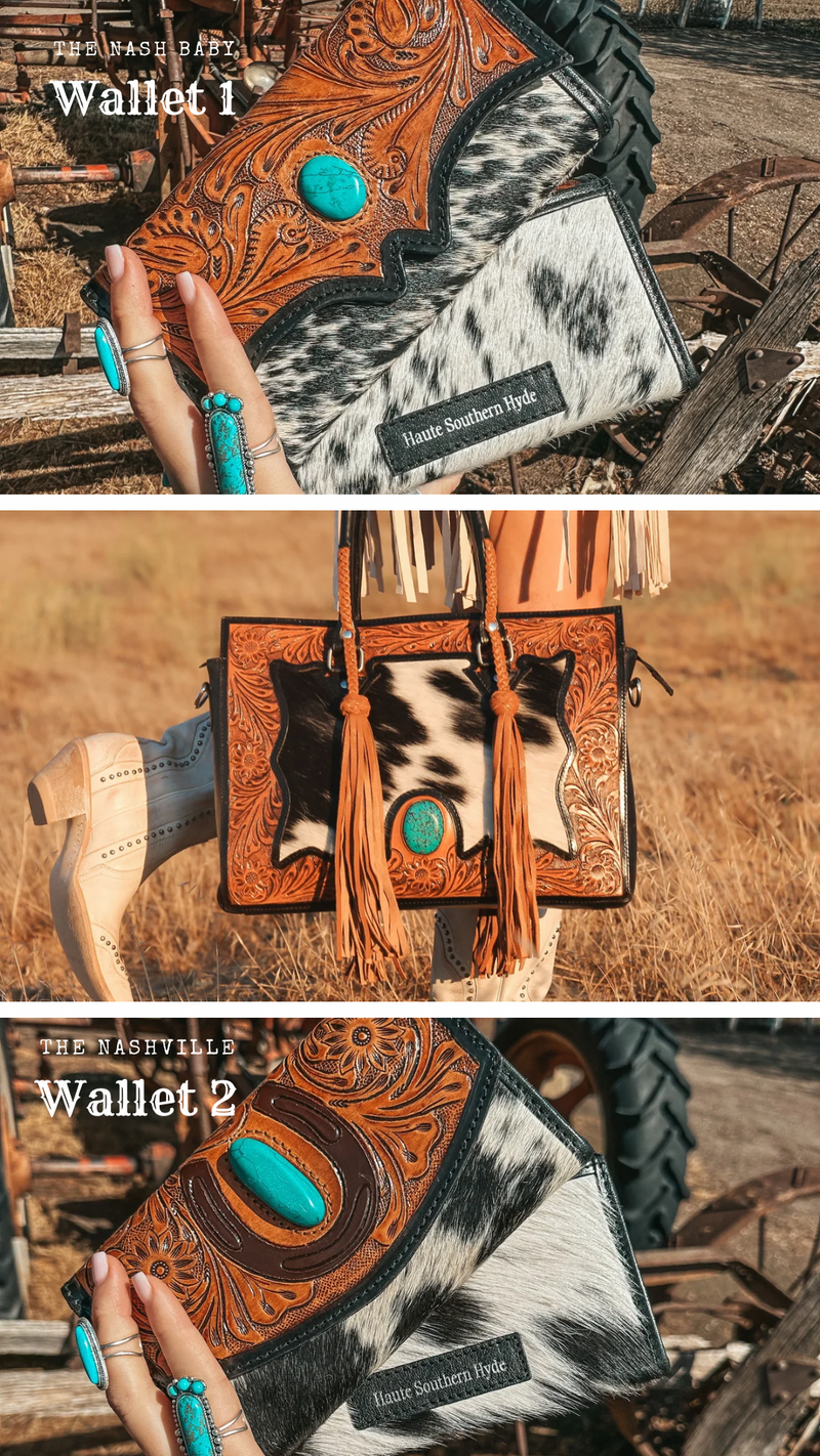 The Nashville Gunner Tote (No Fringe) a Haute Southern Hyde by Beth Marie Exclusive