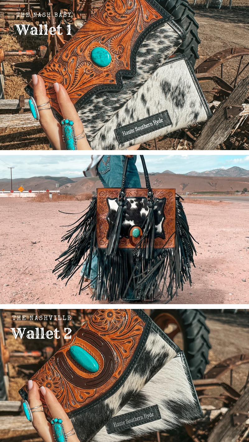 The Nashville Gunner Tote (With Fringe) a Haute Southern Hyde by Beth Marie Exclusive