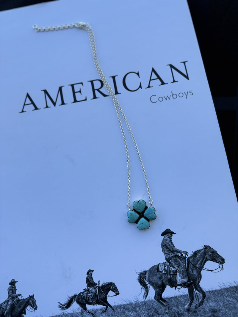 Clover Turquoise Necklace