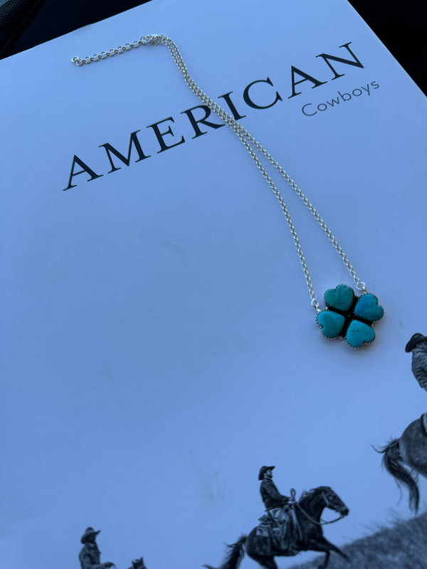 Clover Turquoise Necklace