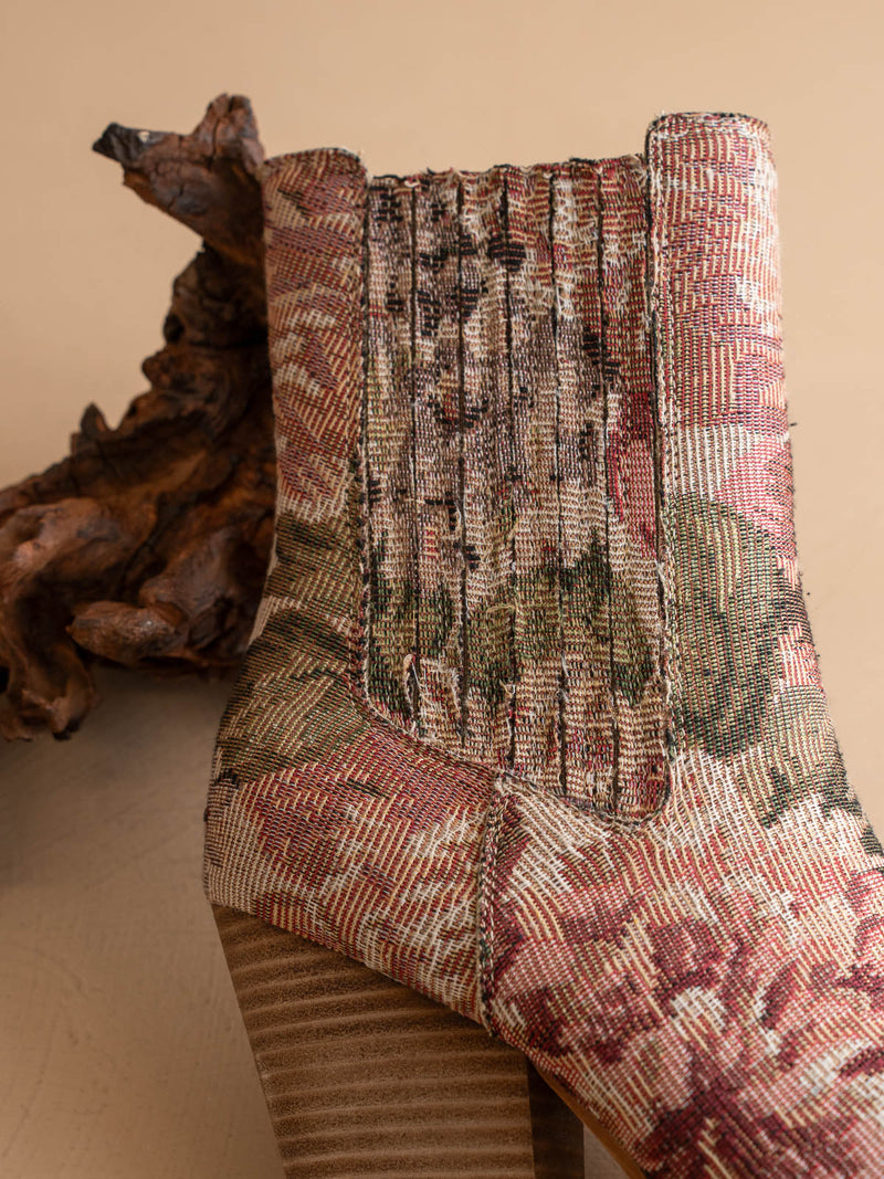 The Lydia | Mauve Tapestry Bootie