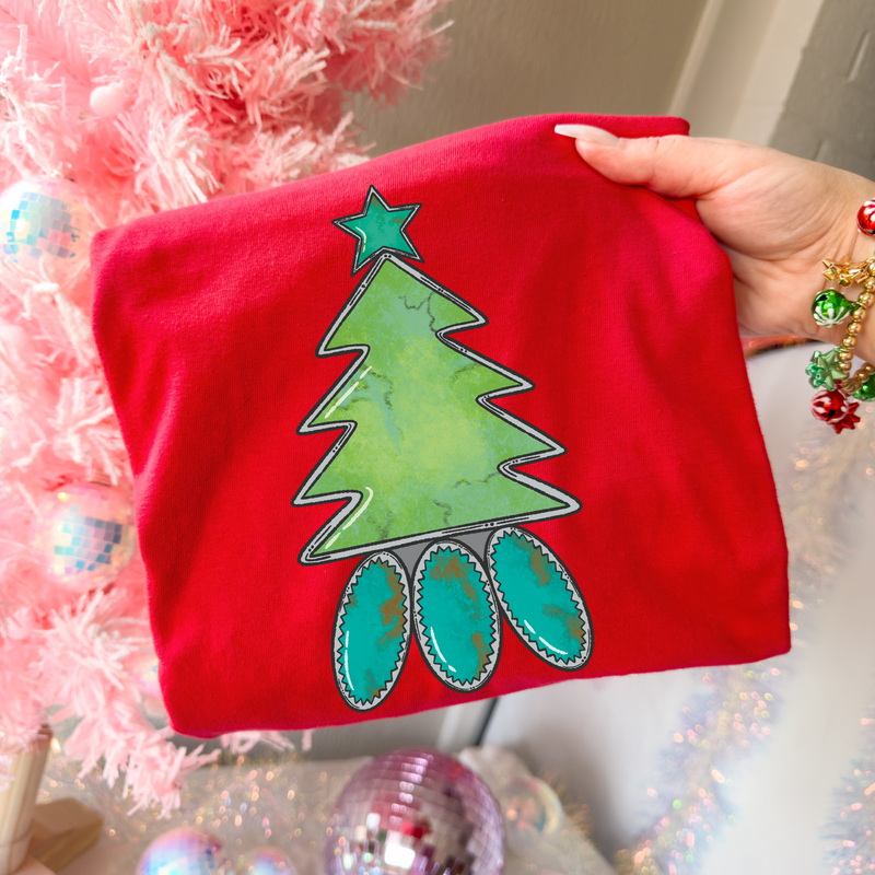 Turquoise Christmas Tree