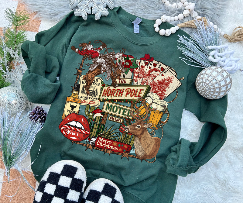 North Pole Christmas Collage Crew