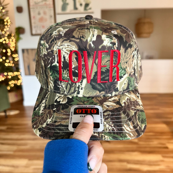 LOVER Camo Hat