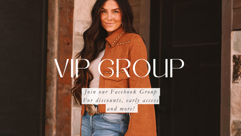 Join our VIP group on Facebook