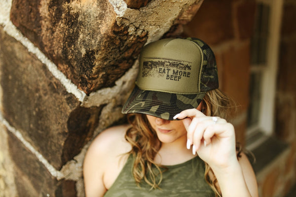 Eat More Beef Trucker Hat