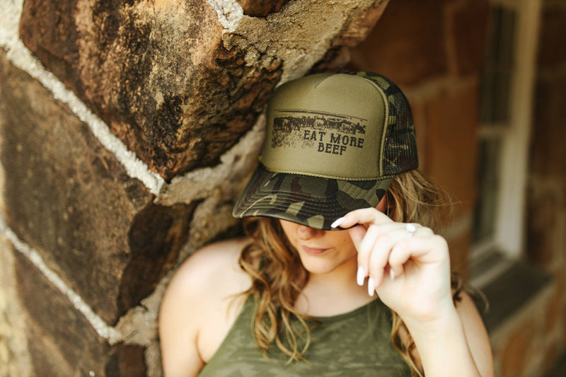 Eat More Beef Trucker Hat