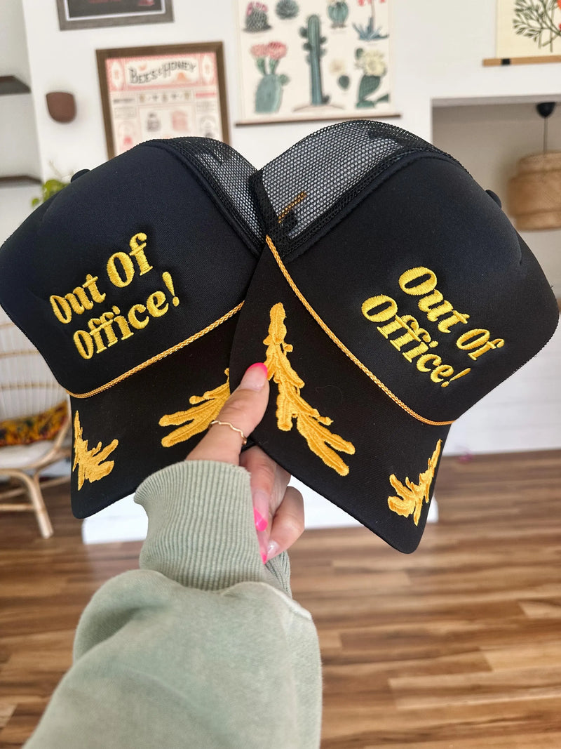 Out Of Office Embroidered Hat