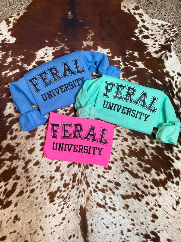 Feral University Crewneck