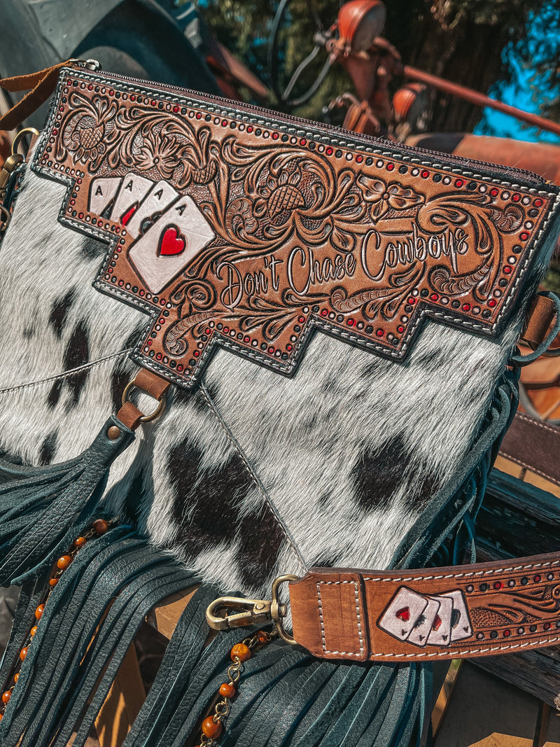 Don’t Chase Cowboys Purse a Haute Southern Hyde by Beth Marie Exclusive